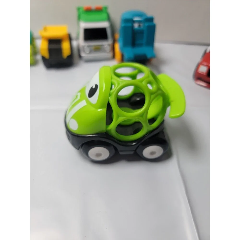 Toddler Toy Vehicle Lot of 6 Little Tikes & Other Cars Trucks Forklift...